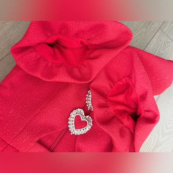 Rebecca Vallance Vibrant Red Mini Dress - Picture 10 of 16